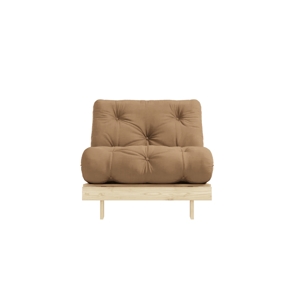 Fauteuil convertible mocca 90 Roots - Karup Design - The Cool Republic