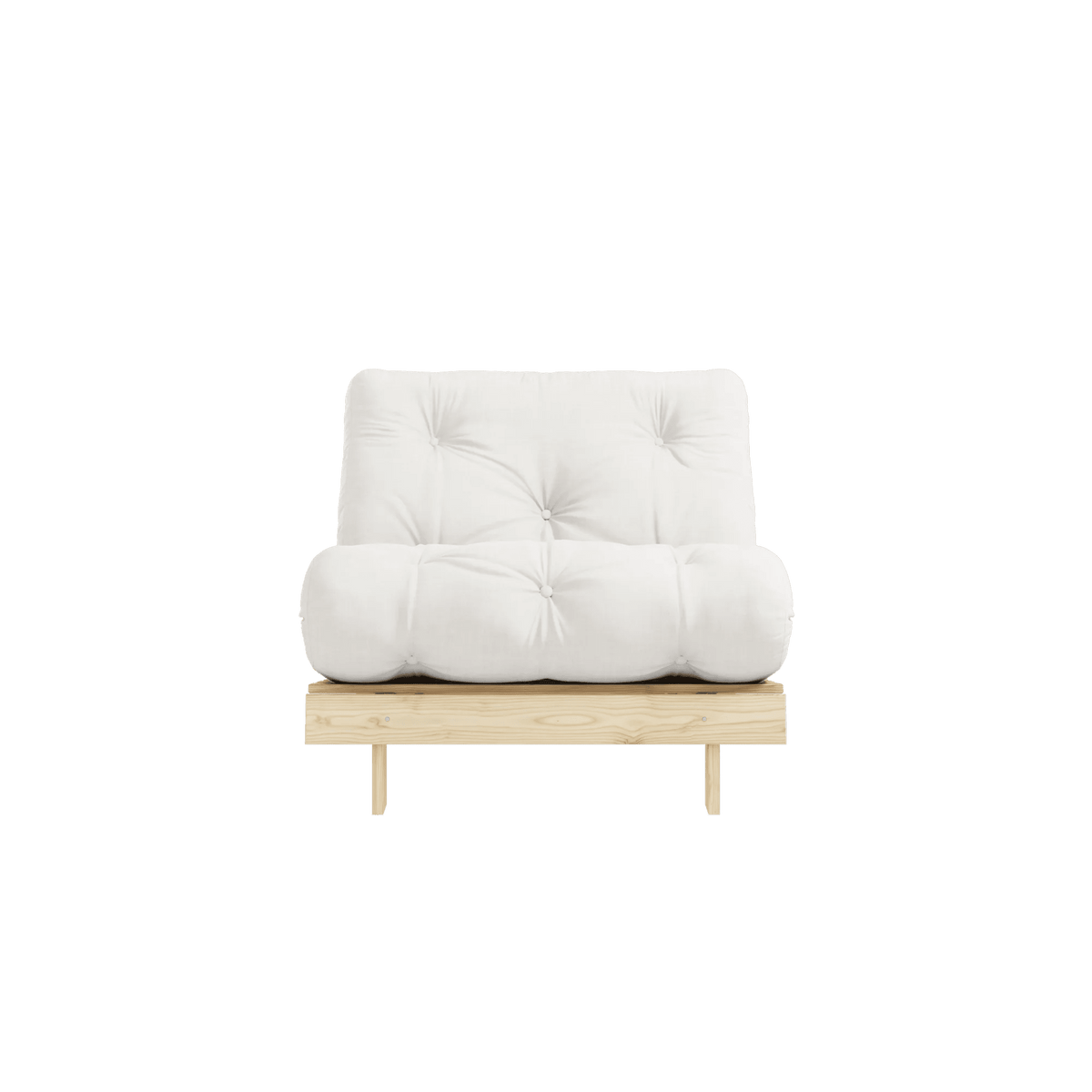 Fauteuil convertible natural 90 Roots - Karup Design - The Cool Republic