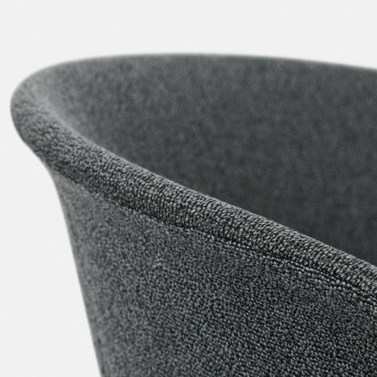 Fauteuil de bureau Graphite et piètement argenté Kendo - Hem - The Cool Republic