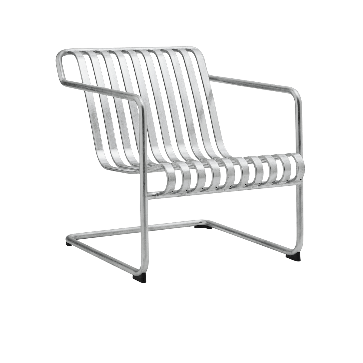 Fauteuil de jardin avec accoudoirs en acier galvanisé Palissade - HAY - The Cool Republic