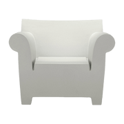 Fauteuil de jardin blanc 102 cm Bubble Club - Kartell - The Cool Republic