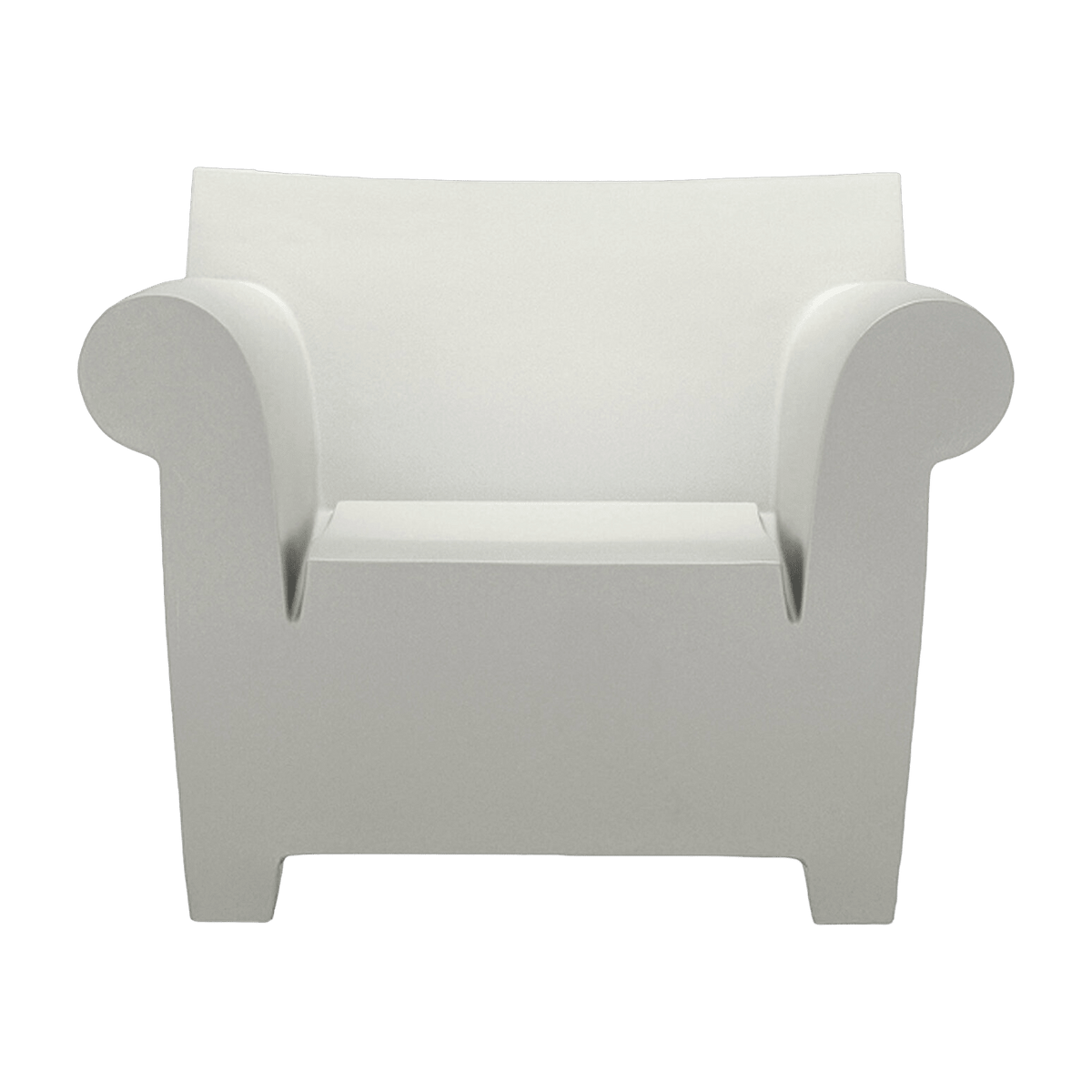 Fauteuil de jardin blanc 102 cm Bubble Club - Kartell - The Cool Republic