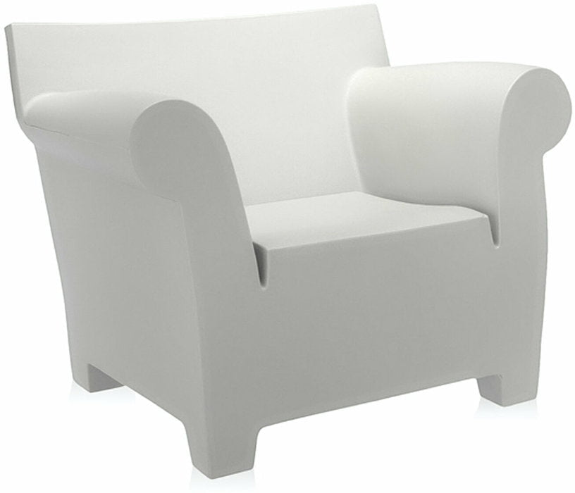 Fauteuil de jardin blanc 102 cm Bubble Club - Kartell - The Cool Republic