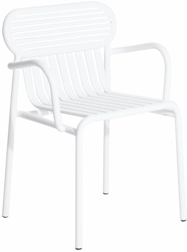 Fauteuil de jardin blanc Week - End - Petite Friture - The Cool Republic