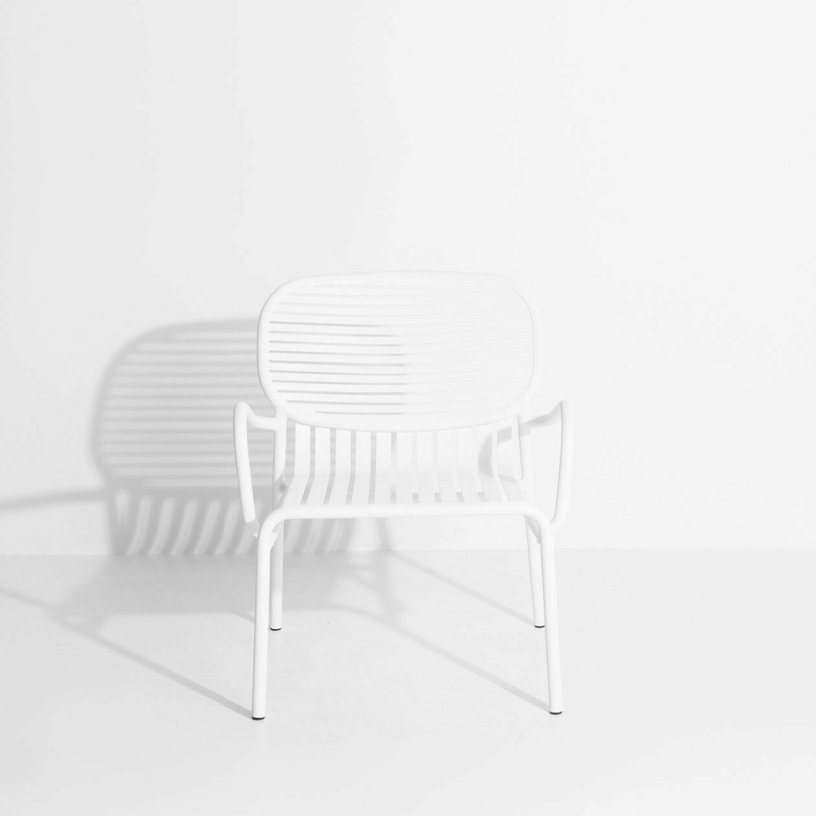 Fauteuil de jardin blanc Week - End - Petite Friture - The Cool Republic