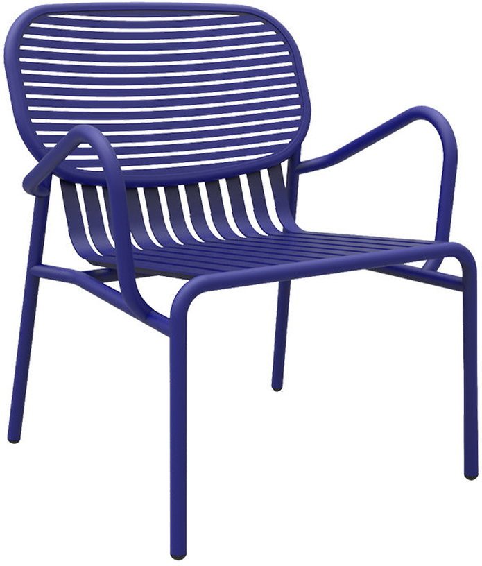 Fauteuil de jardin bleu Week End - Petite Friture - The Cool Republic