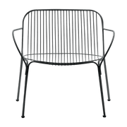 Fauteuil de jardin en acier noir Hiray - Kartell - The Cool Republic
