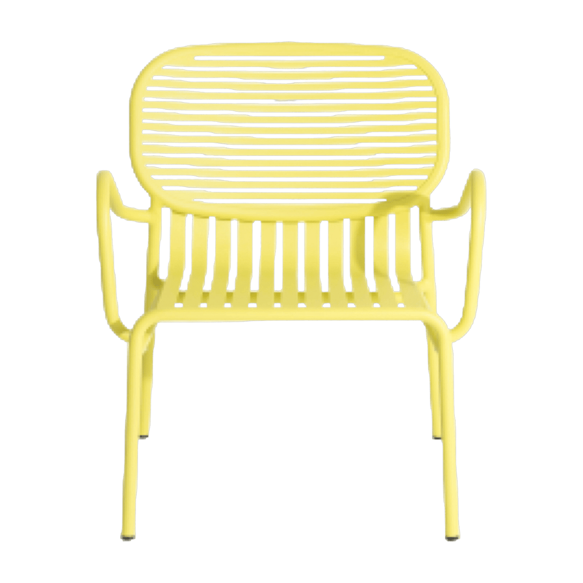 Fauteuil de jardin jaune Week-End - Petite Friture - The Cool Republic