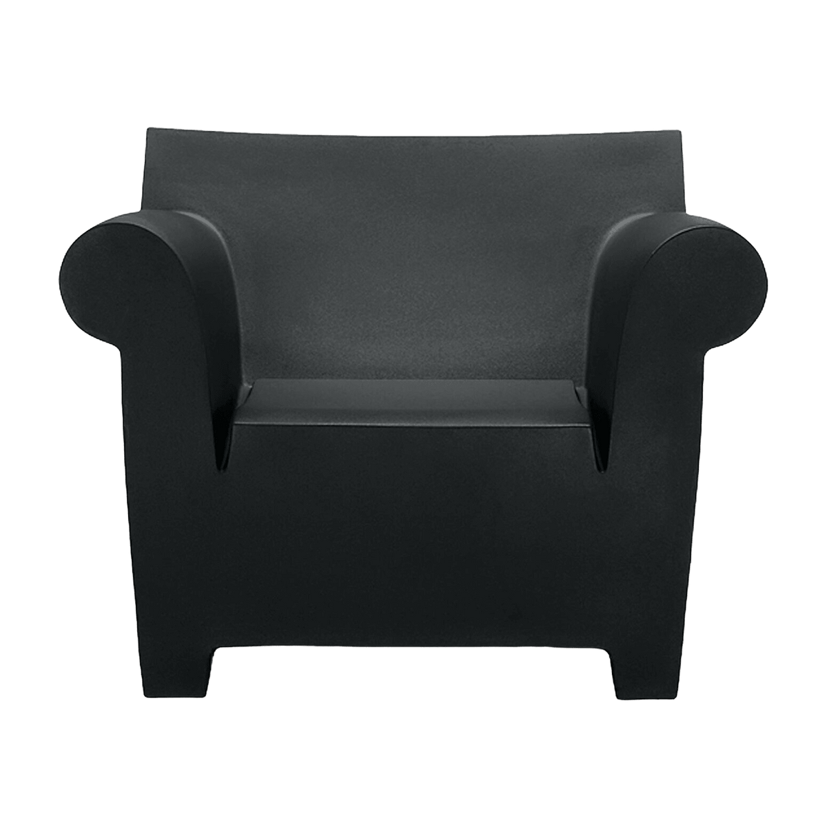 Fauteuil de jardin noir 102 cm Bubble Club - Kartell - The Cool Republic