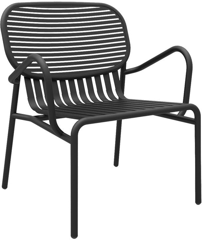 Fauteuil de jardin noir Week - End - Petite Friture - The Cool Republic
