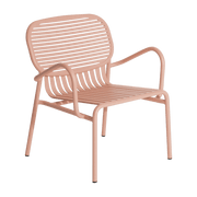 Fauteuil de jardin rose blush Week-End - Petite Friture - The Cool Republic