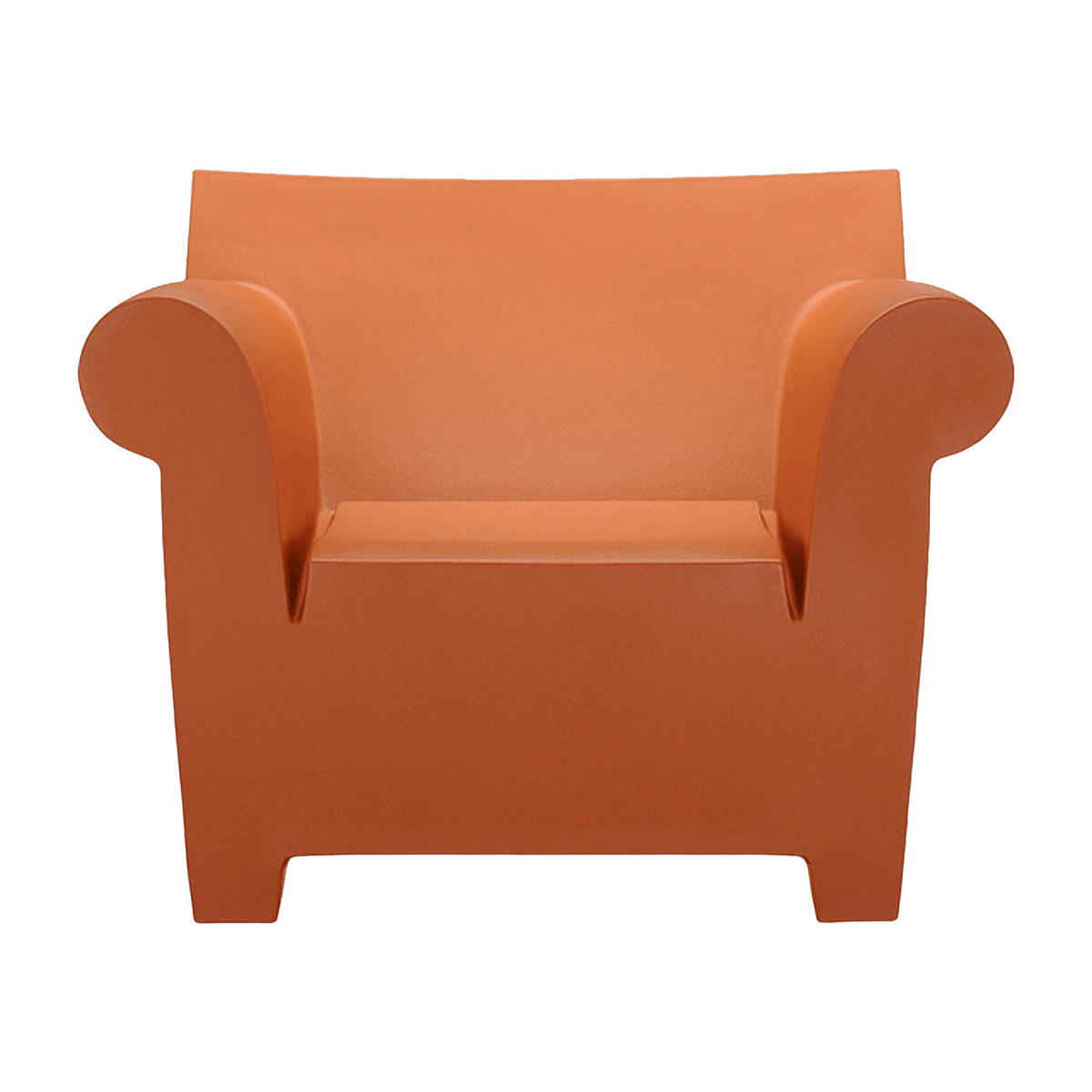 Fauteuil de jardin terracotta 102 cm Bubble Club- Kartell - The Cool Republic