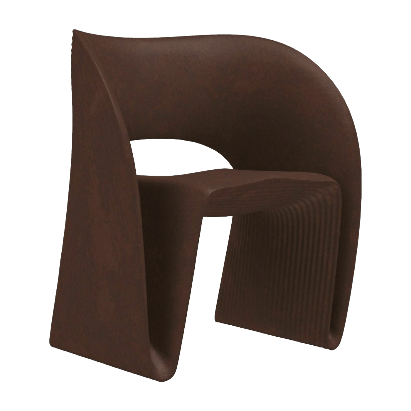 Fauteuil design marron Raviolo - Magis - The Cool Republic