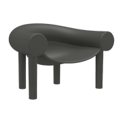 Fauteuil d'extérieur anthracite Sam Son - Magis - The Cool Republic