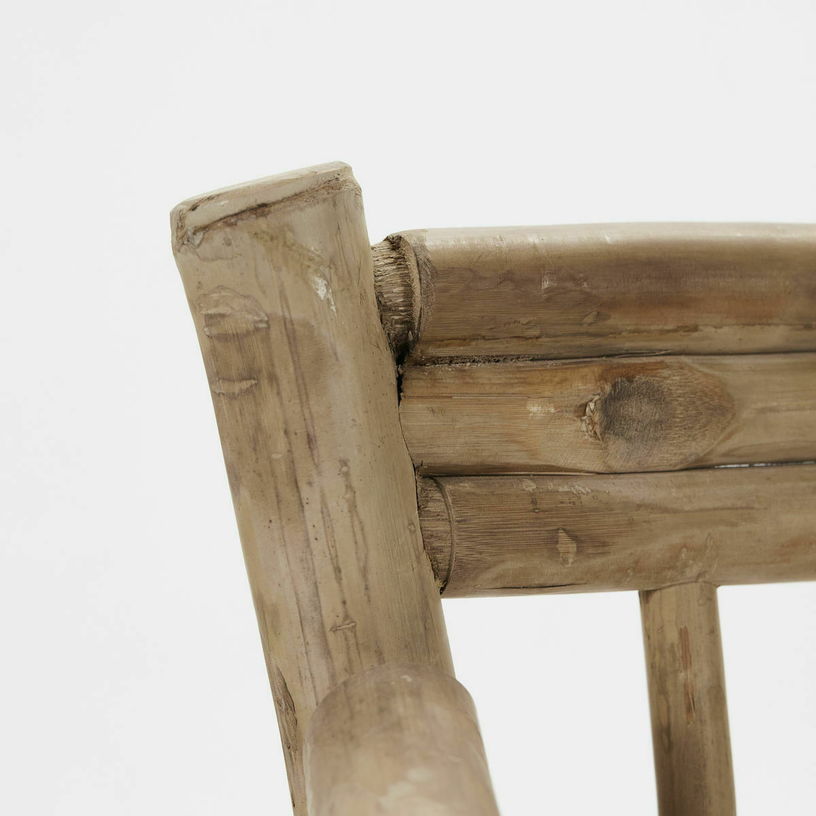 Fauteuil d’extérieur en bambou avec coussins Sedeo - House Doctor - The Cool Republic