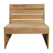 Fauteuil d’extérieur en teck - House Doctor - The Cool Republic