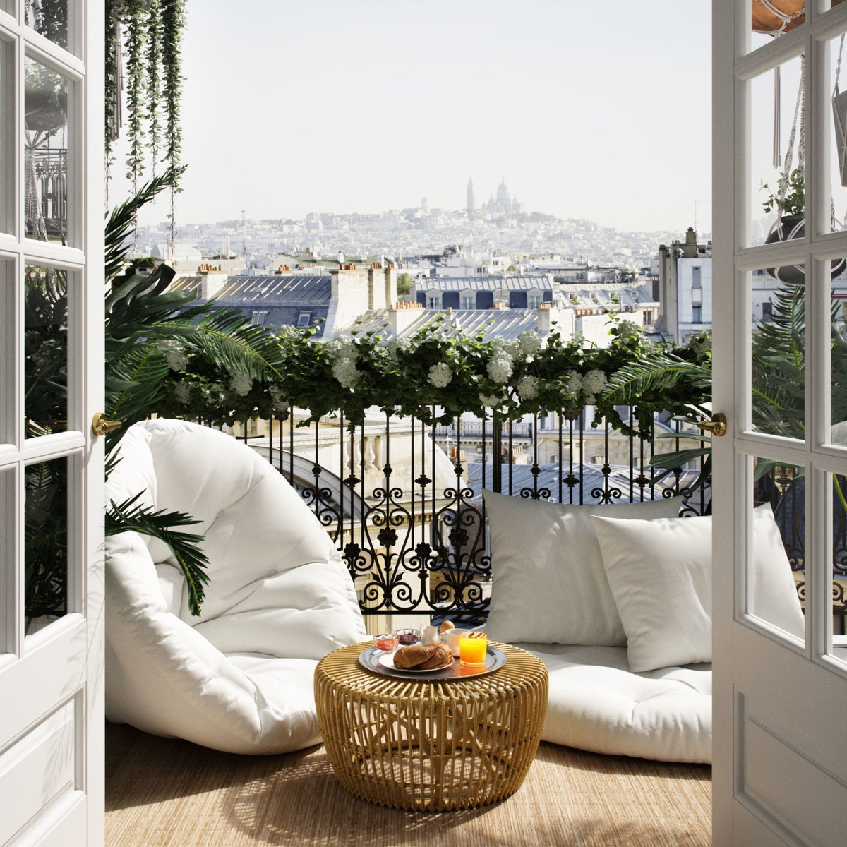 Fauteuil d'extérieur gris Nido - Karup Design - The Cool Republic
