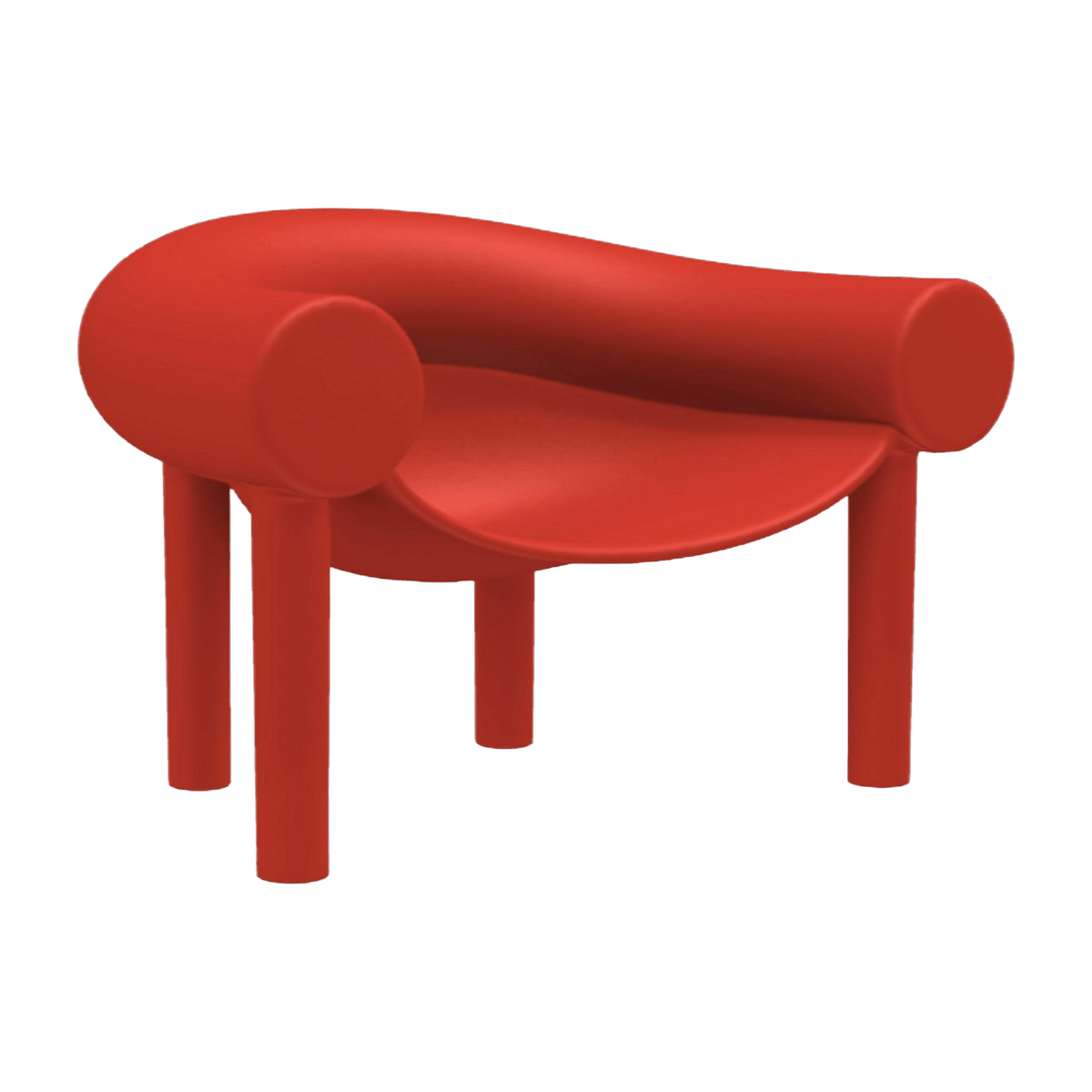 Fauteuil d'extérieur rouge Sam Son - Magis - The Cool Republic