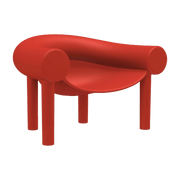 Fauteuil d'extérieur rouge Sam Son - Magis - The Cool Republic