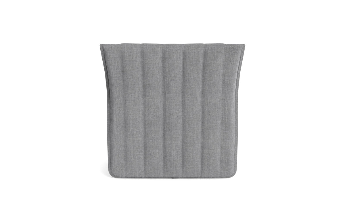 Fauteuil en acier et tissu gris 70x68cm Limit - Normann Copehagen - The Cool Republic