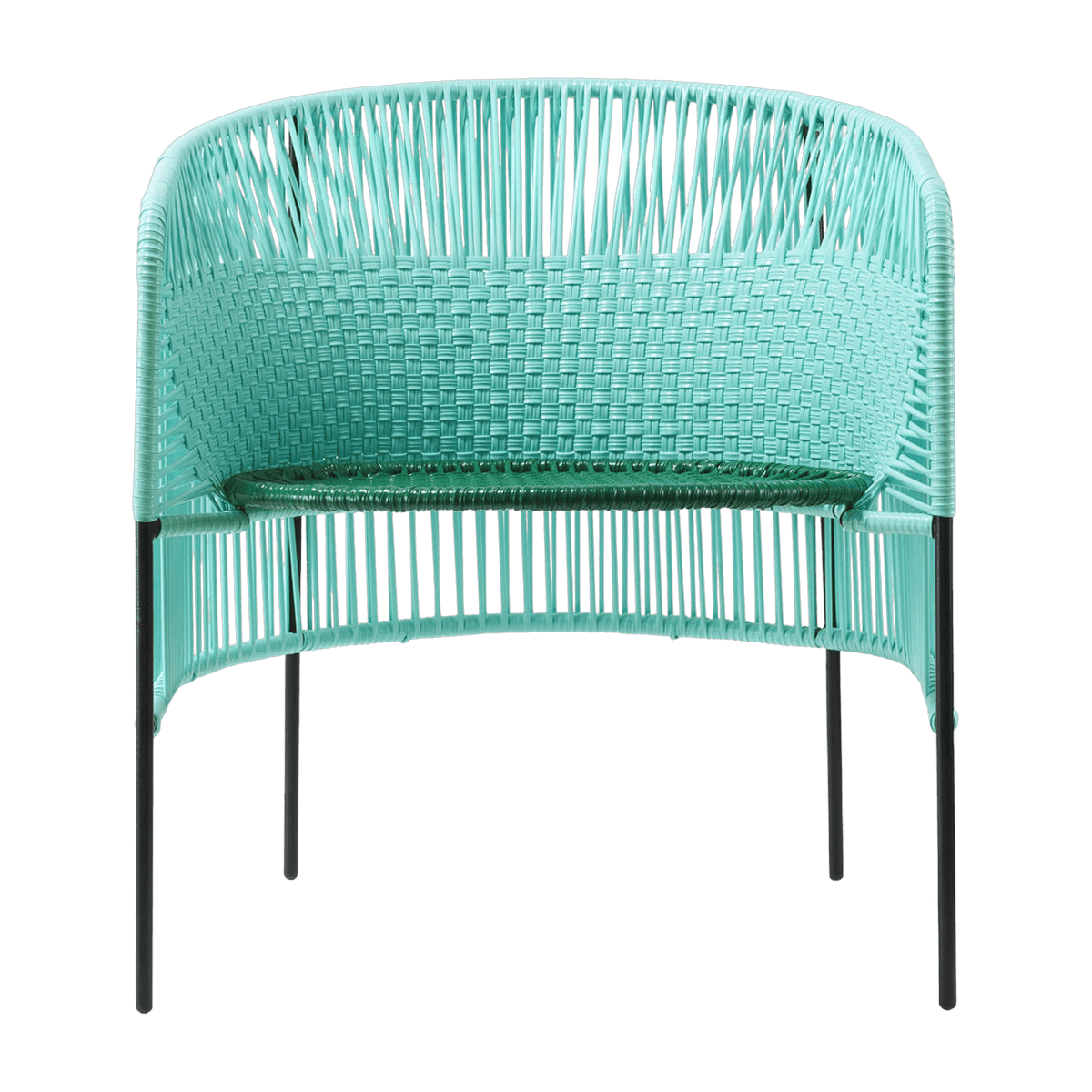 Fauteuil en acier menthe Caribe - Ames - The Cool Republic