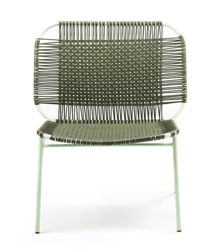 Fauteuil en acier vert Cielo - Ames - The Cool Republic