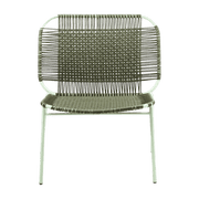 Fauteuil en acier vert Cielo - Ames - The Cool Republic