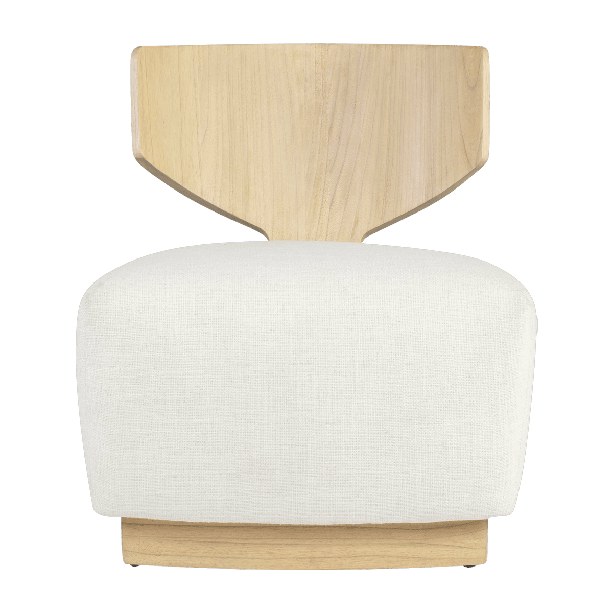 Fauteuil en bois beige Diola - Versmissen - The Cool Republic