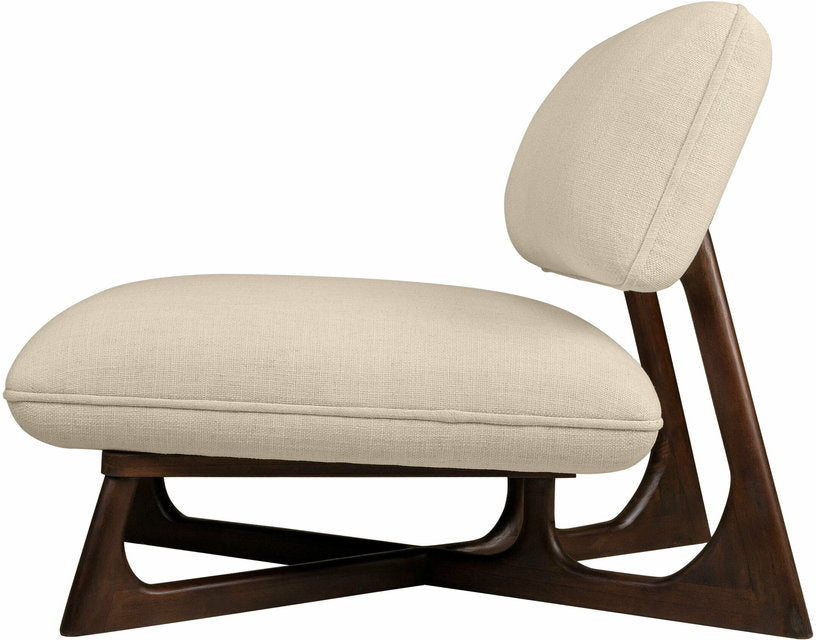 Fauteuil en bois marron Londa - Versmissen - The Cool Republic