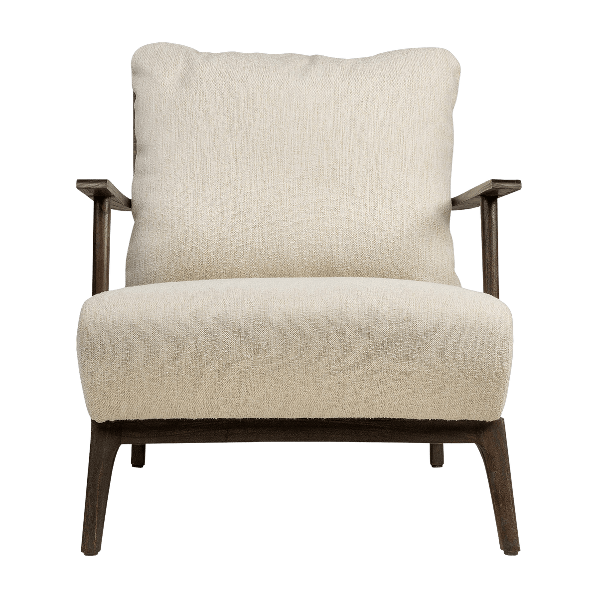 Fauteuil en bois marron Okavango - Versmissen - The Cool Republic
