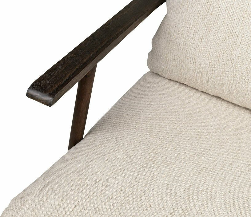 Fauteuil en bois marron Okavango - Versmissen - The Cool Republic