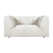 Fauteuil en bouclé crème Vint - Hkliving - The Cool Republic