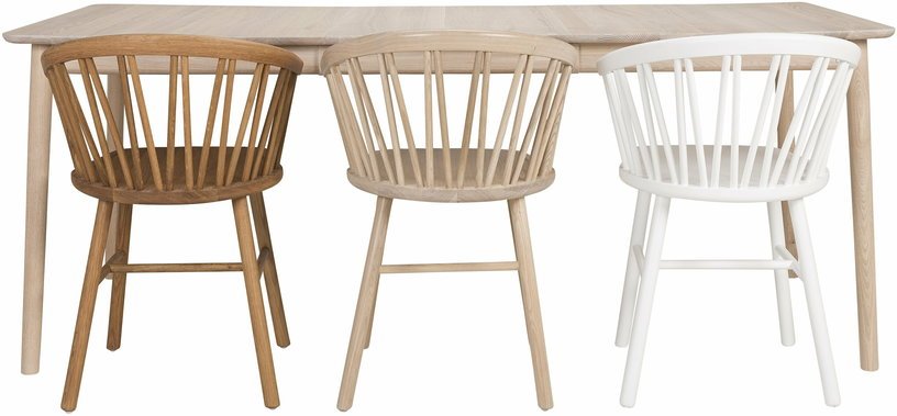 Fauteuil en bouleau blanc ZigZag - Hans K - The Cool Republic