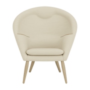 Fauteuil en chêne 100 x 87 cm Oda - Audo - The Cool Republic