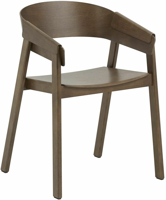 Fauteuil en chêne foncé Cover - Muuto - The Cool Republic