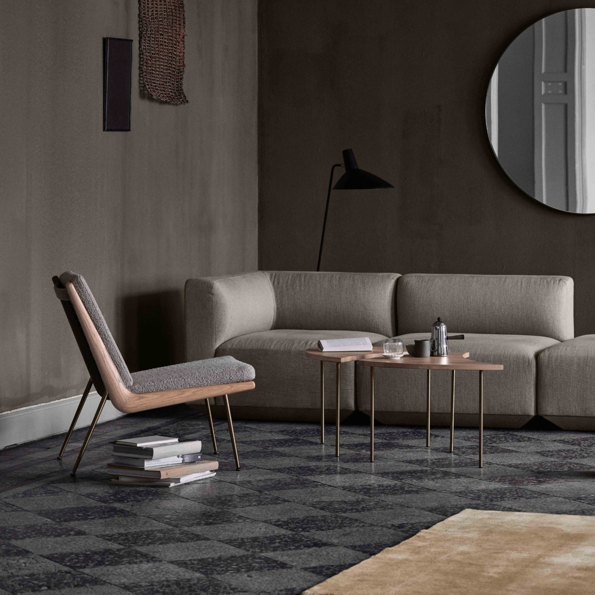 Fauteuil en chêne Hallingdal 130 HM1 Boomerang - &tradition - The Cool Republic