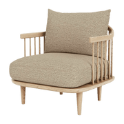 Fauteuil en chêne huilé blanc SC10 Fly - &tradition - The Cool Republic