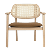 Fauteuil en chêne naturel et cannage Titus - Vincent Sheppard - The Cool Republic