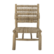 Fauteuil en feuille de bananier marron 57 x 81 cm Ruthy - Bloomingville - The Cool Republic