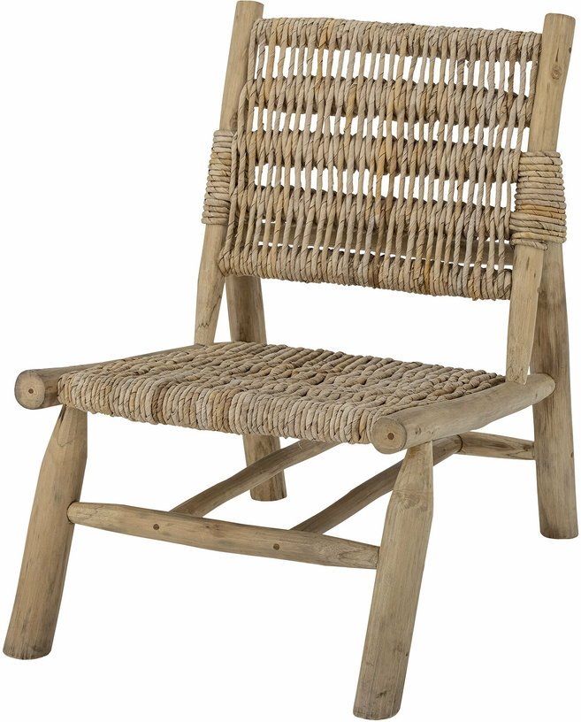 Fauteuil en feuille de bananier marron 57 x 81 cm Ruthy - Bloomingville - The Cool Republic