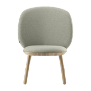 Ash and beige fabric armchair Naïve - Emko - The Cool Republic