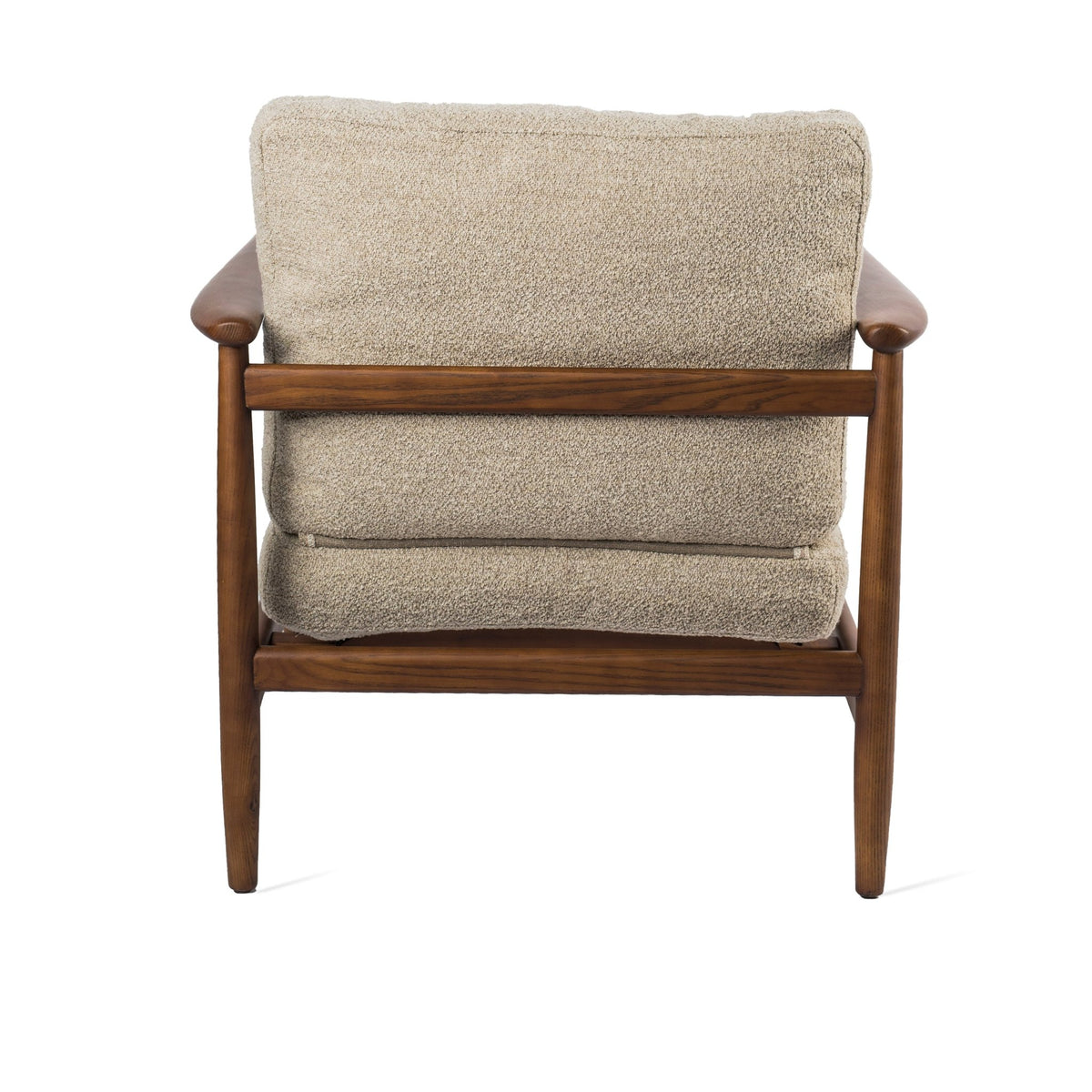 Fauteuil en frêne et tissu beige Todd - Pols Potten - The Cool Republic