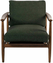 Fauteuil en frêne et tissu vert olive Todd - Pols Potten - The Cool Republic