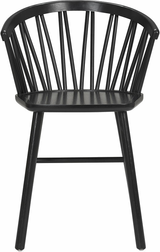 Fauteuil en frêne noir ZigZag - Hans K - The Cool Republic