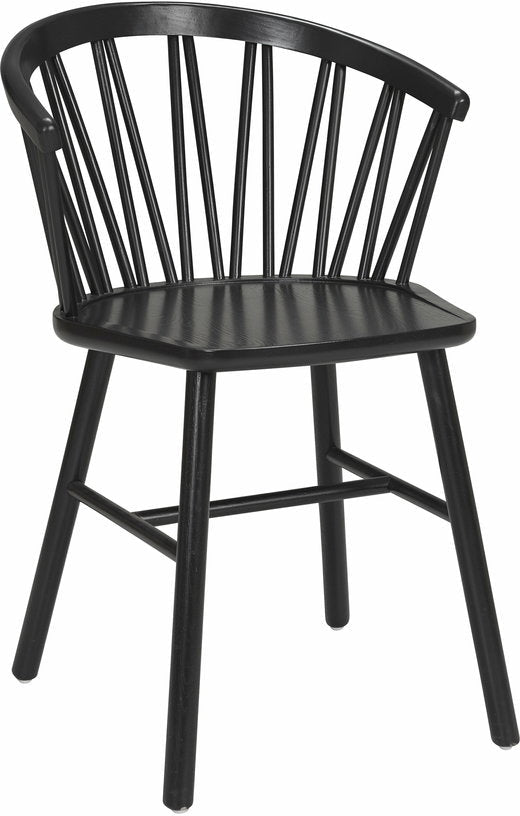 Fauteuil en frêne noir ZigZag - Hans K - The Cool Republic