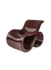 Fauteuil en impression 3D bordeaux 86x54x66cm - Crème atelier - The Cool Republic