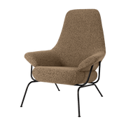 Fauteuil en laine marron Hai - Hem - The Cool Republic