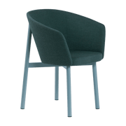 Fauteuil en laine vert Résidence - Kann Design - The Cool Republic