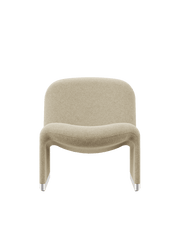 Fauteuil en laine vierge beige Alky - Anonima Castelli - The Cool Republic