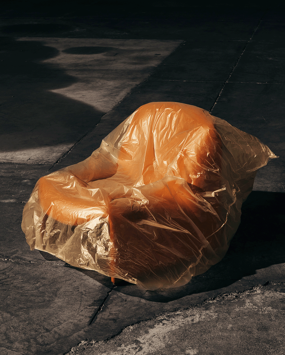 Fauteuil en laine vierge marron Alky - Anonima Castelli - The Cool Republic
